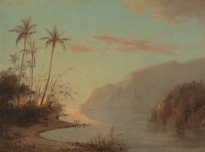 Petite baie à Saint-Thomas - Camille Jacob Pissarro